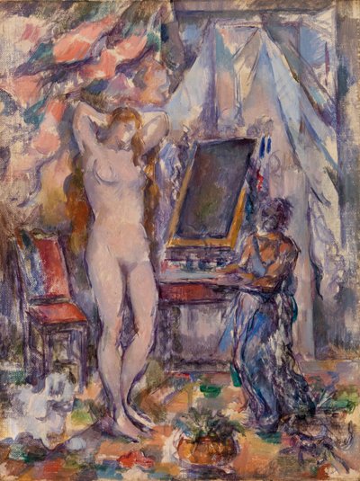 The Toilette by Paul Cézanne